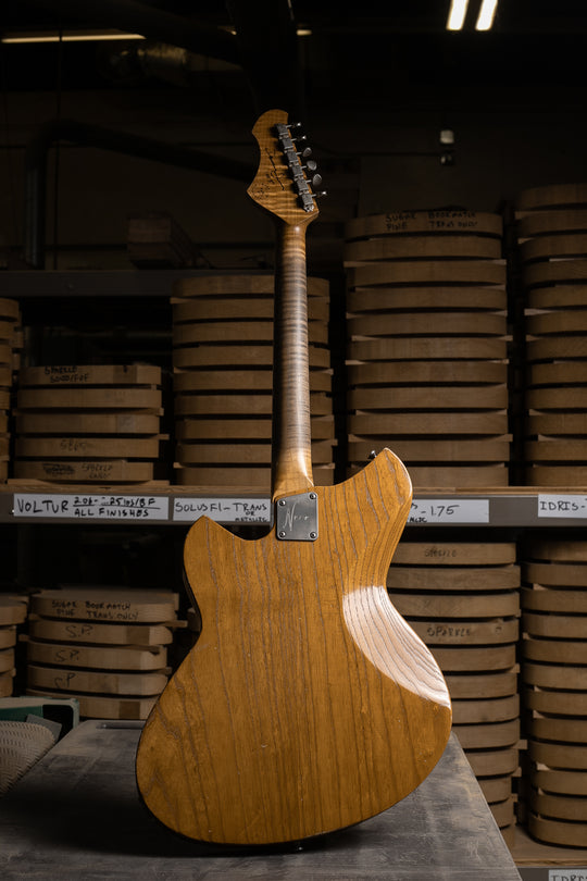 Novo Signature Miris J - Aged Pelham Burst w/ Amber Back & Sides (1 of 5)