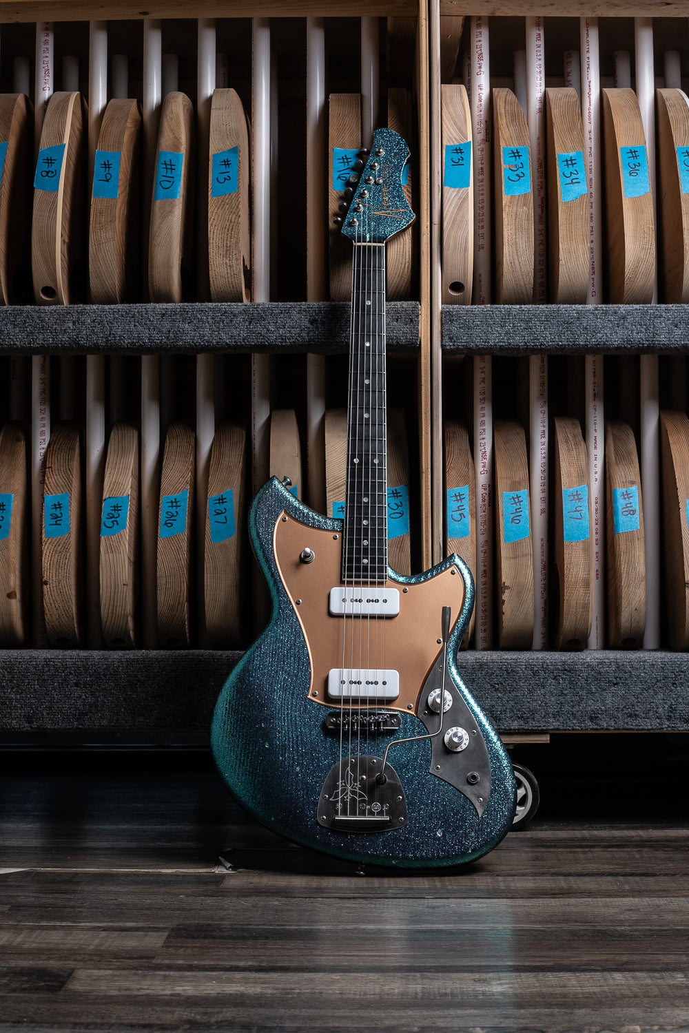 Novo Serus J in Lake Placid Blue Sparkle