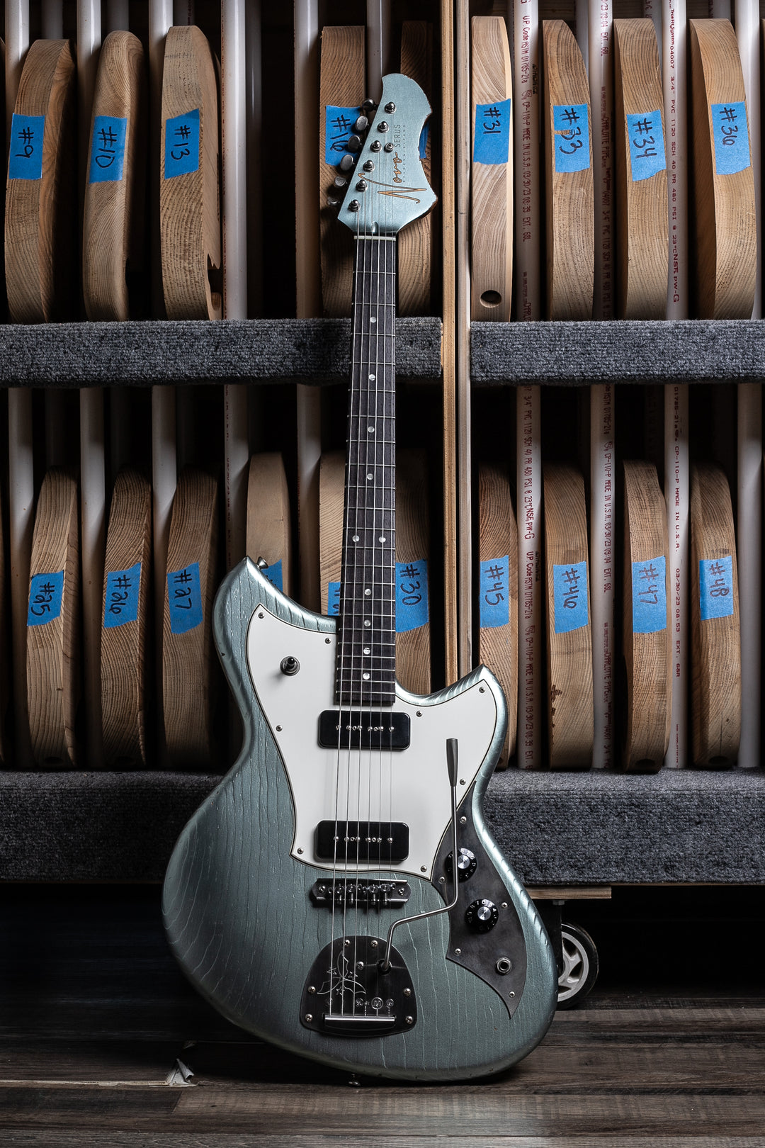 Novo Serus J in Ice Blue Metallic