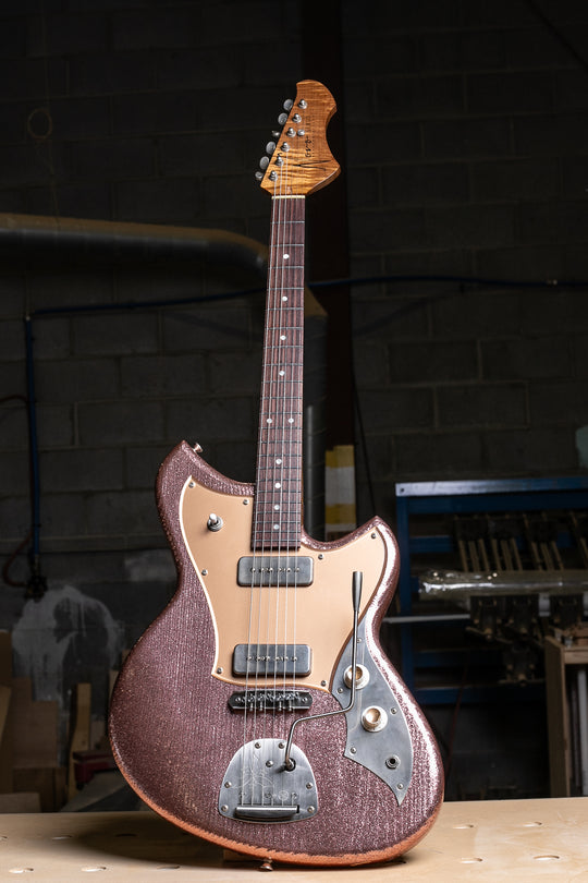 Novo Serus J in Burgundy Sparkle