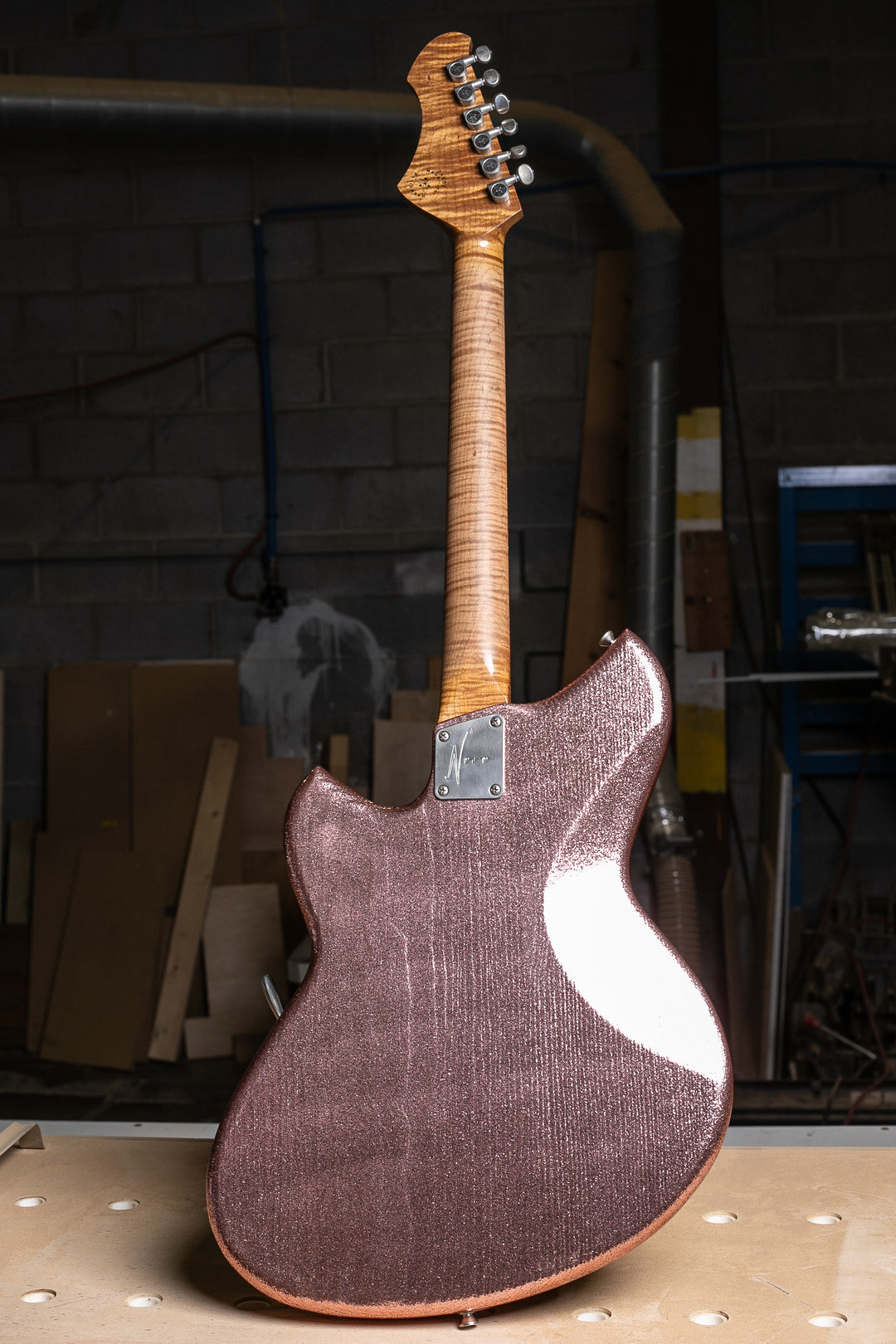 Novo Serus J in Burgundy Sparkle